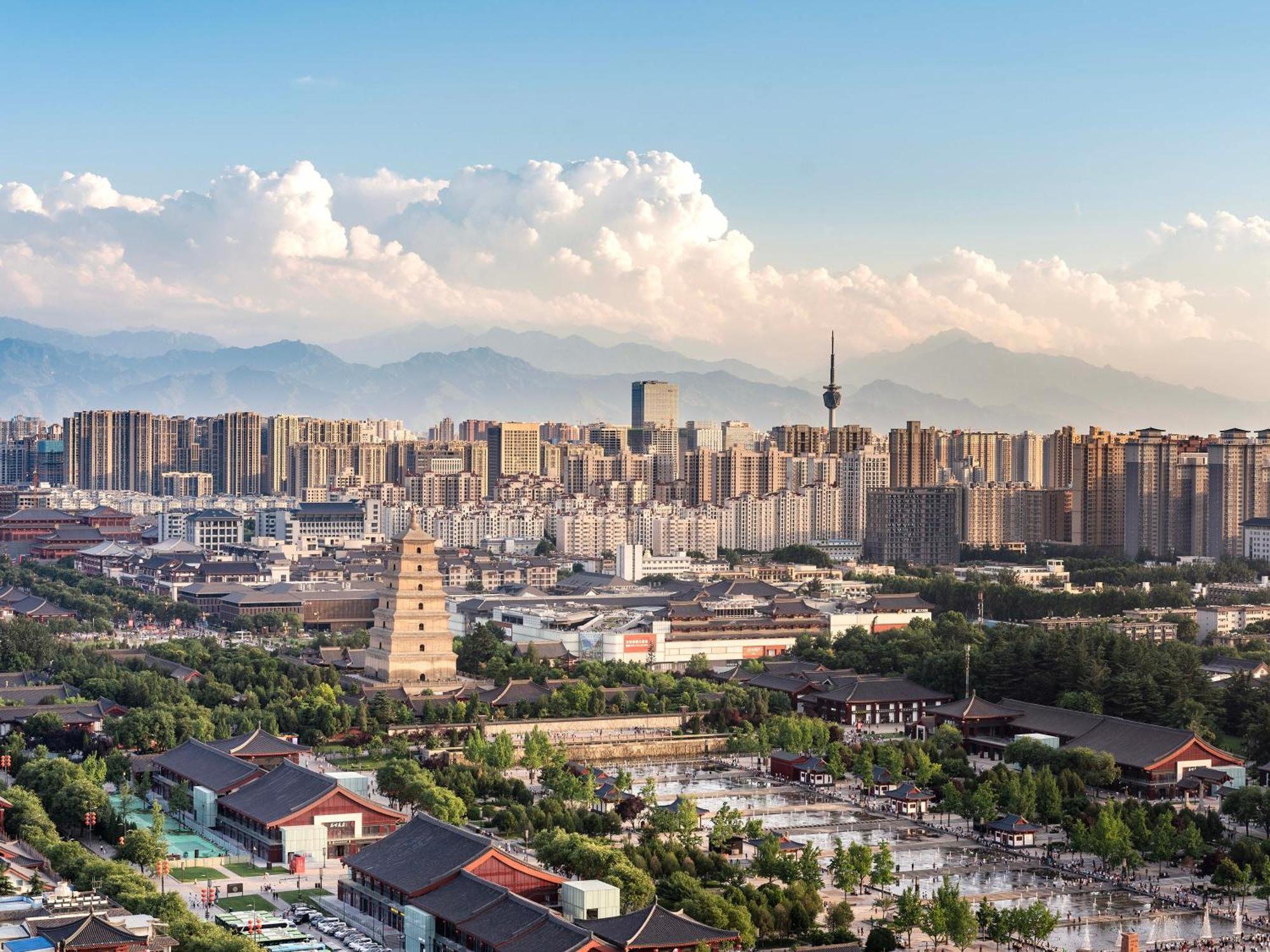 Campanile Hotel Xi'An Dayan Pagoda Datang Night City Hotel Екстер'єр фото