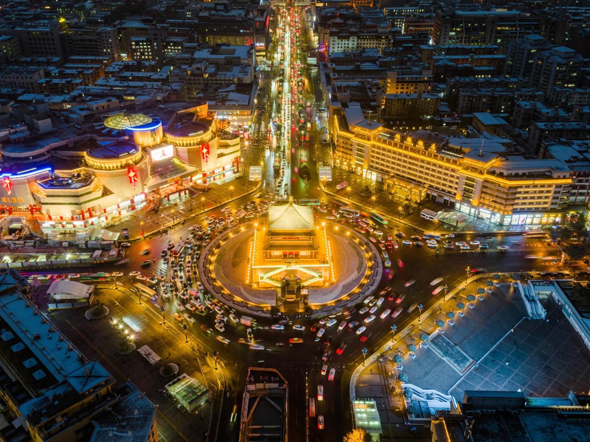Campanile Hotel Xi'An Dayan Pagoda Datang Night City Hotel Екстер'єр фото